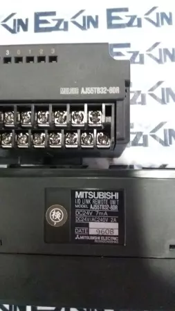 Mitsubishi Electric AJ55TB32-8DR I/O Link Remote Unit - Covers Missing Lot of 10