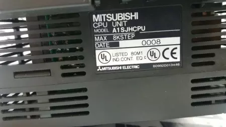 Mitsubishi Electric A1SJHCPU CPU Output Unit W/Input/Output Modules 