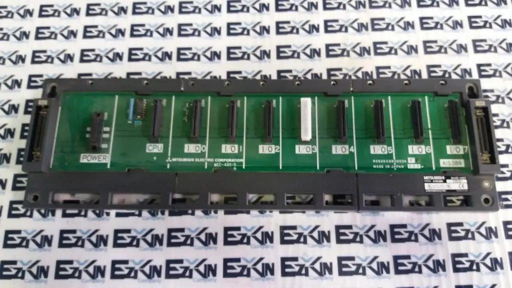 Mitsubishi Electric A1S38B Base Unit 8-Slot Rack MEC-40V-0 