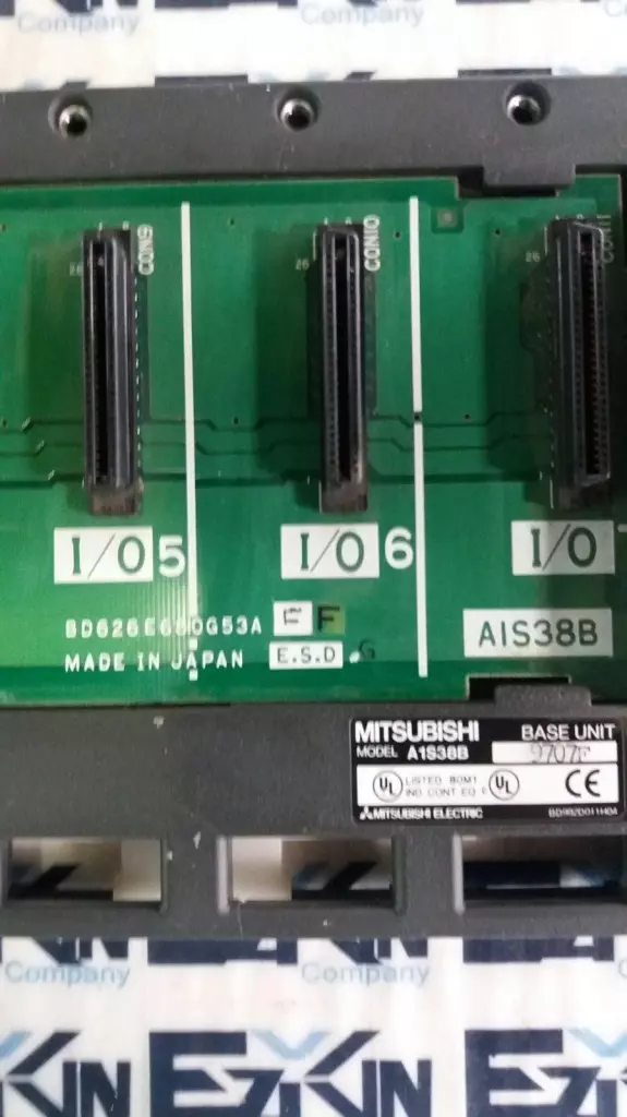Mitsubishi Electric A1S38B Base Unit 8-Slot Rack MEC-40V-0 