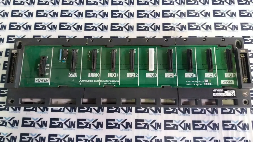 Mitsubishi Electric A1S38B Base Unit 8-Slot Rack MEC-40V-0 