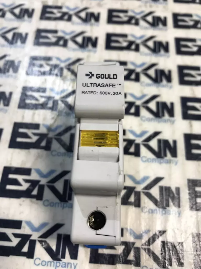 Gould USM1L Ultrasafe™ 1-Pole Fuse Holder, 600V 30A 