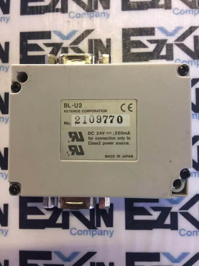 Keyence Co. BL-U2 Barcode Reader Power Supply 24VDC, Cosmetic Signs 