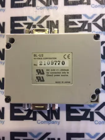 Keyence Co. BL-U2 Barcode Reader Power Supply 24VDC, Cosmetic Signs 
