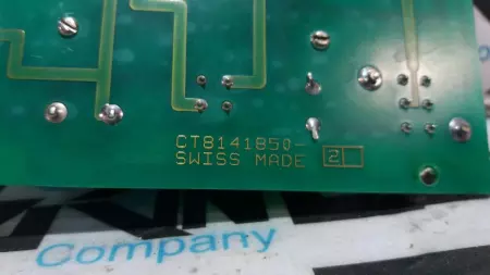 Charmilles CT8141850-2 Robofil 580 EDM Board 