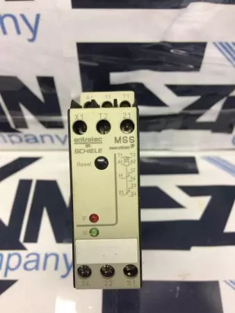 Schiele Entrelec 2.430.811.03 Thermistor Motor Protection Relay 250V 4A Lot of 2