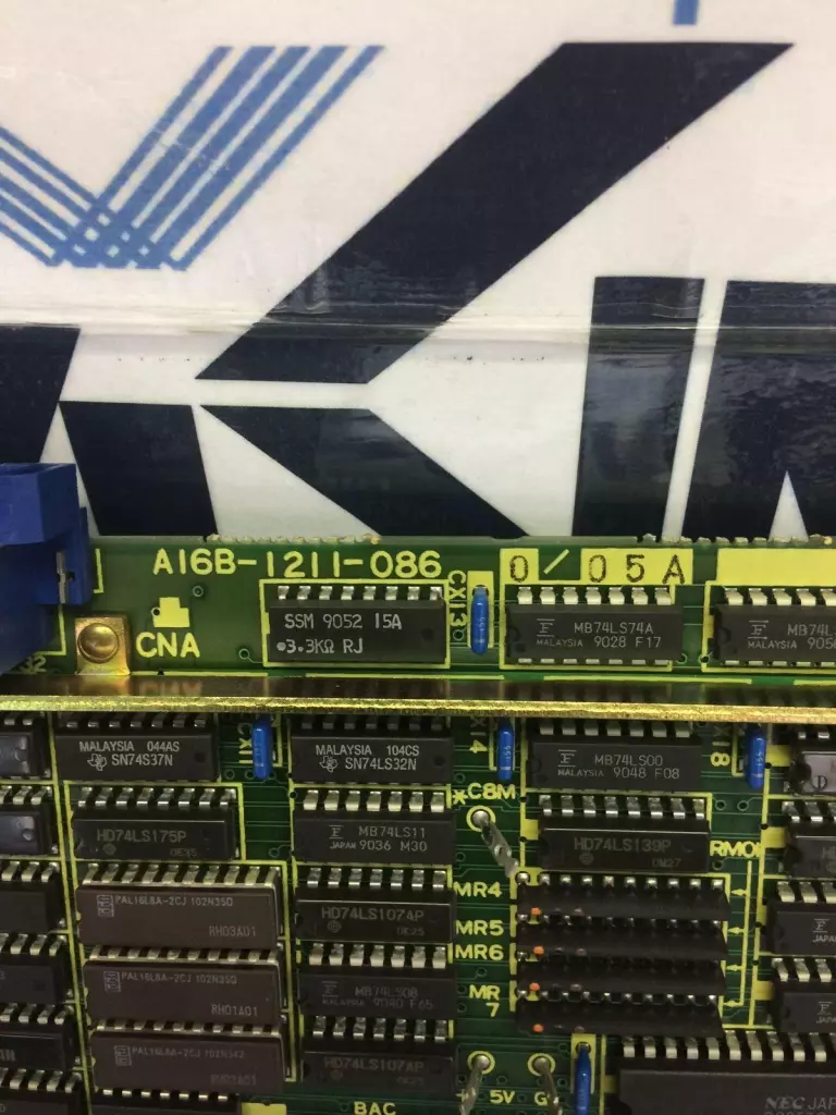 Fanuc A16B-1211-0860/05A CPU Memory Control Circuit Board 