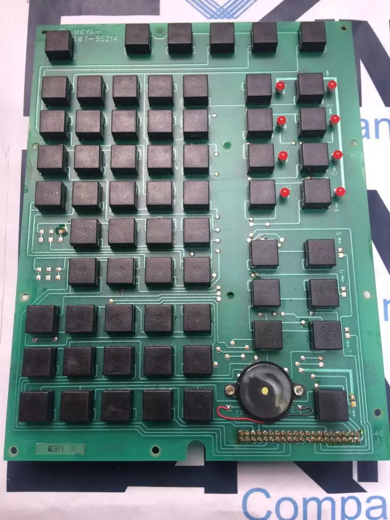 Yaskawa MKYA MKYA-1WT-95214 Keyboard Display Circuit Board HMK-3993-12 