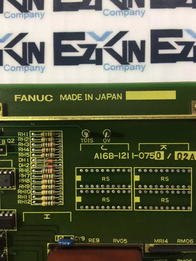 Fanuc A16B-1211-0750/02A CPU Circuit Board 