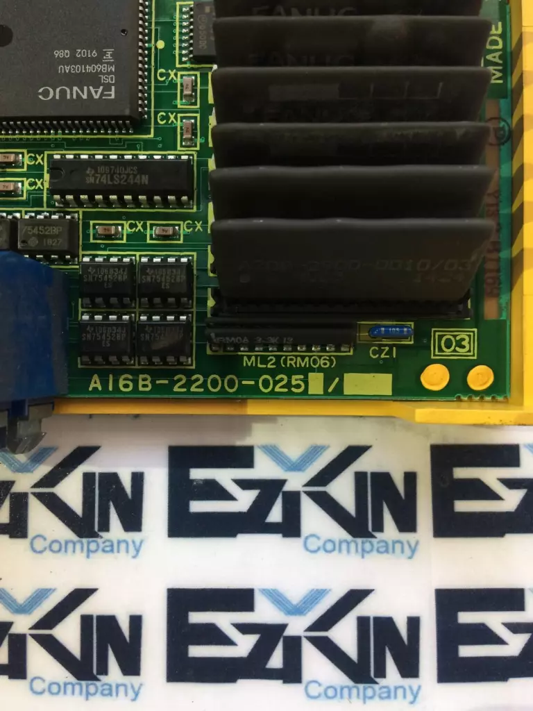Fanuc A16B-2200-025 4-Axis Control Circuit Board 