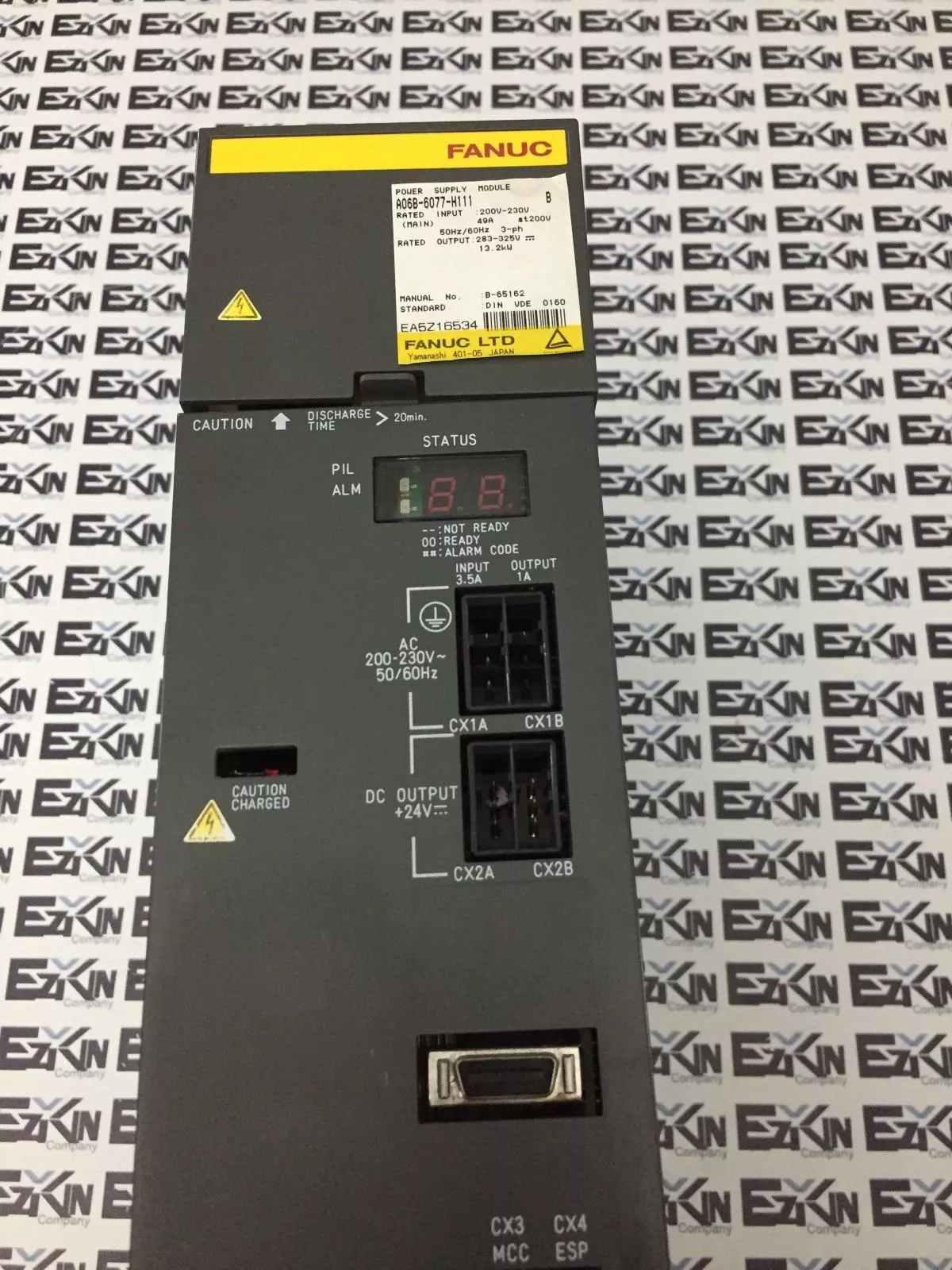 Fanuc A06B-6077-H111 SER.B Power Supply Module 