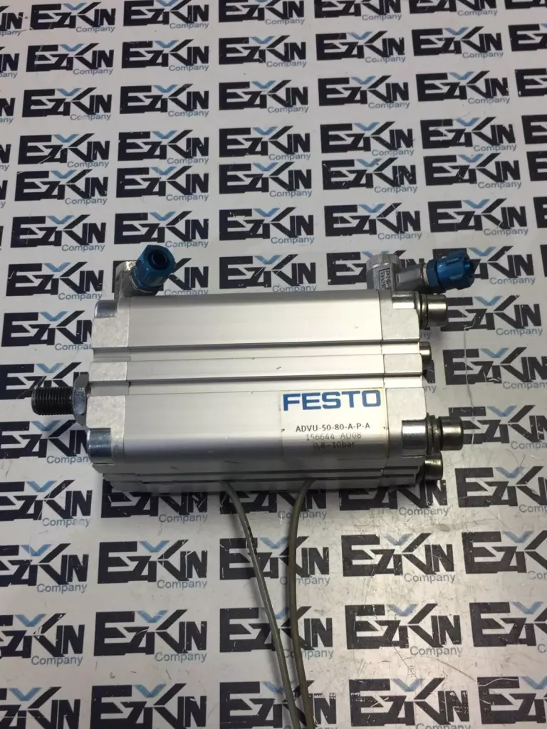 Festo ADVU-50-80-A-P-A Pneumatic Cylinder, Bore 50mm 80mm Stroke, PN156644 