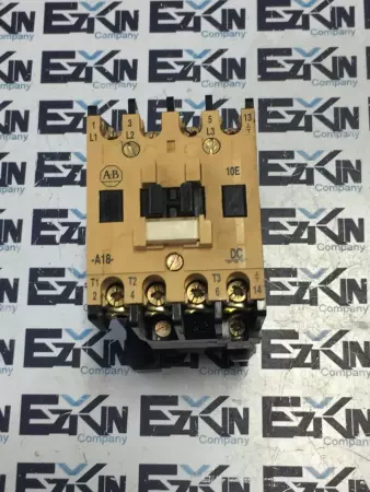 ALLEN BRADLEY 100-A18NZ*3 SER.B CONTACTOR 24VDC 