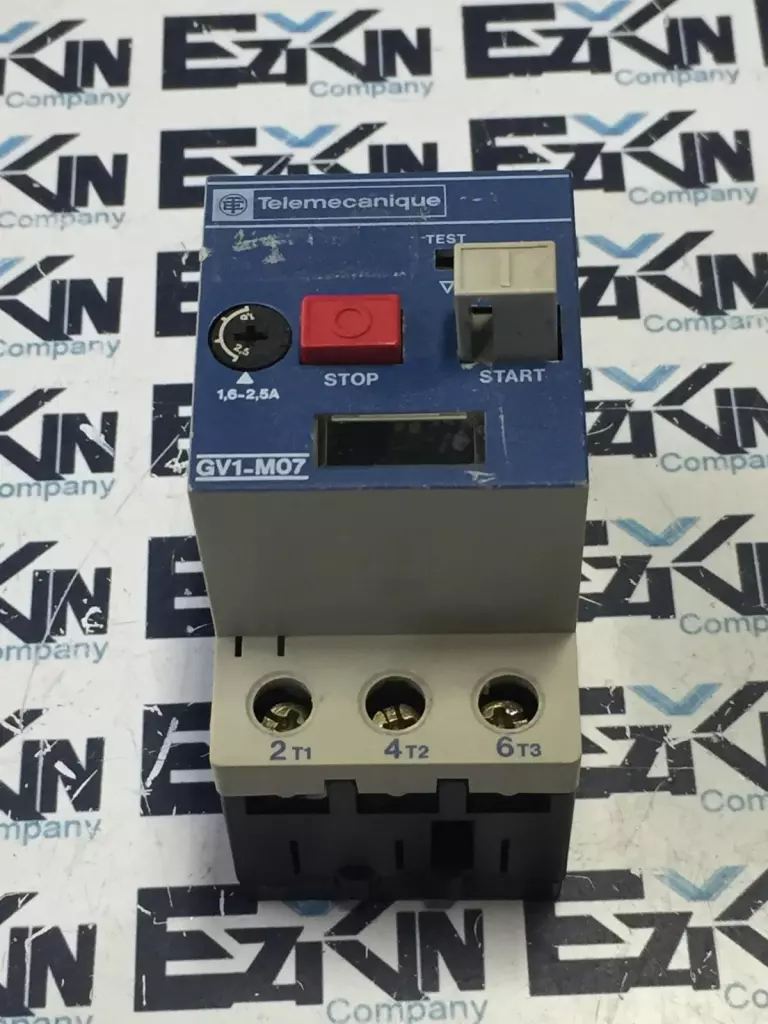 Telemecanique GV1-M07 Manual Motor Starter/Protector, 660V 1.6-2.5A 