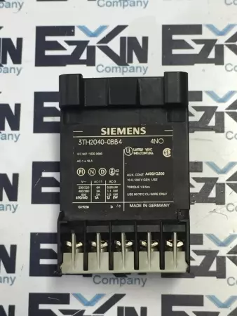 SIEMENS 3TH2040-0BB4 4NO CONTROL  RELAY 24VDC