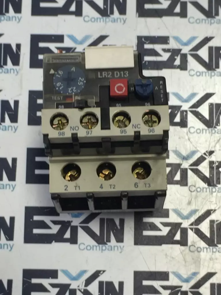 Telemecanique LR2D1307 Overload Relay, 600V 1.6-2.5A 