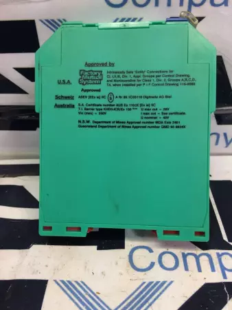 Pepperl + Fuchs KHD3-ICR/EX 130 300 Transformer Isolated Repeater K Series 