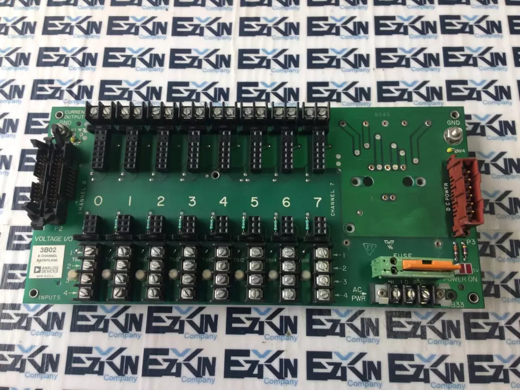 Analog Devices 3B02 8-Channel Backplane 