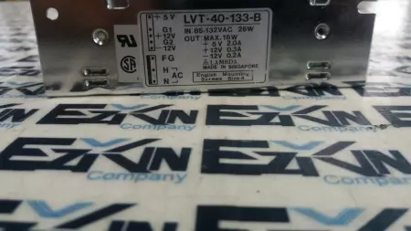Lambda LVT-40-133-B Power Supply IN 85-132VAC 26W Out 5-12V Max.16W 