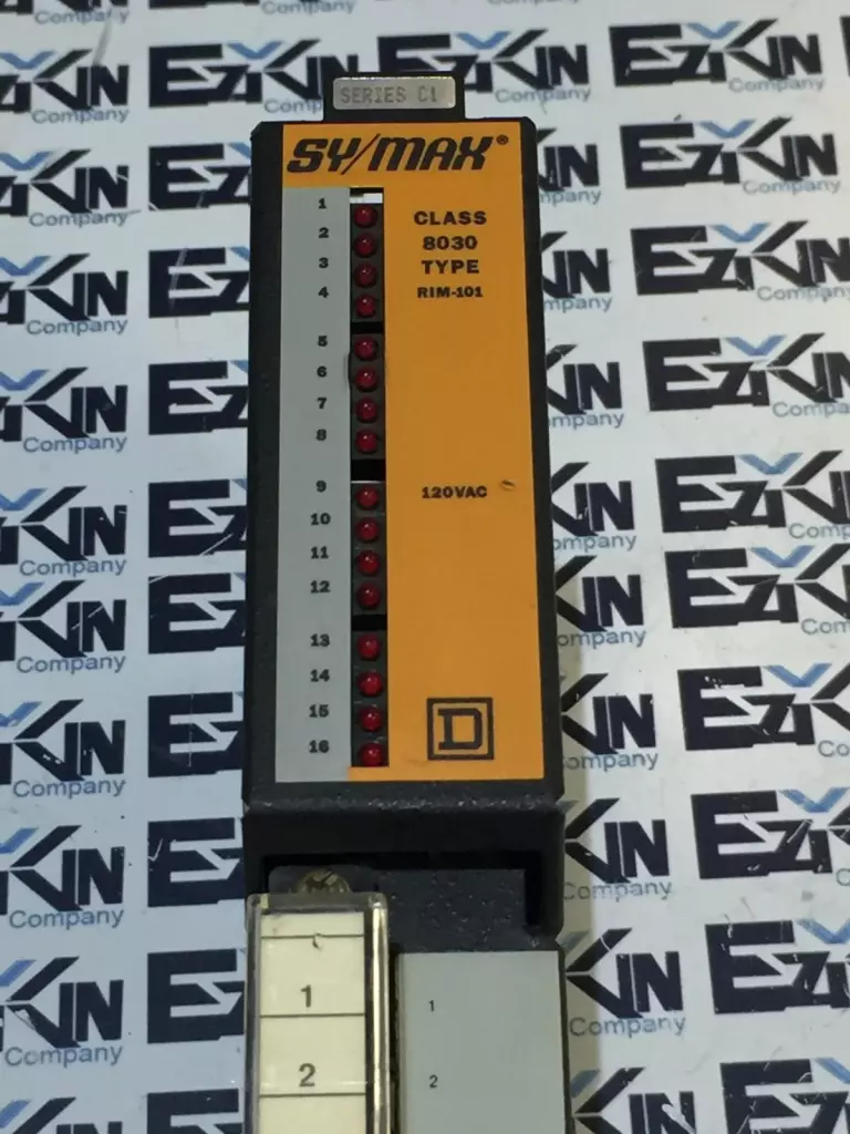 Square D RIM-101 SER. C1 Class 8030 SY/MAX Input Module 16-Channel 