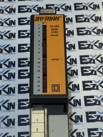 Square D RIM-101 SER. C1 Class 8030 SY/MAX Input Module 16-Channel 