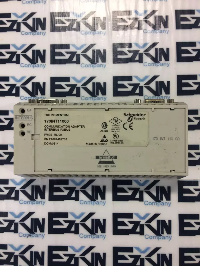 Schneider Electric 170INT11000 Communication Adapter Interbus I/O Bus 
