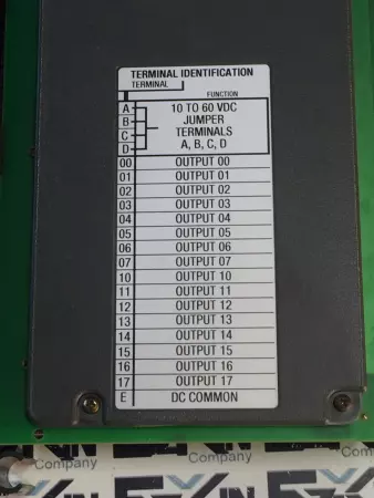 Allen-Bradley 1771-OBD/C REV.E02 DC Output Module 10-60VDC 2Amp 