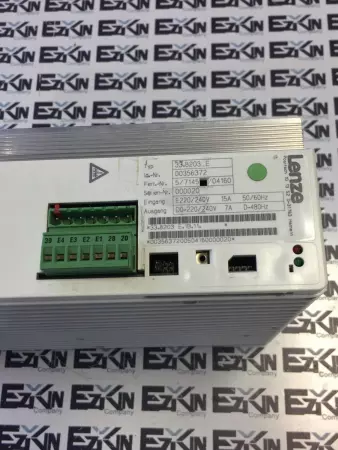 Lenze 33.8203_E Frequency Inverter W/33.8201BB Keypad Interface 