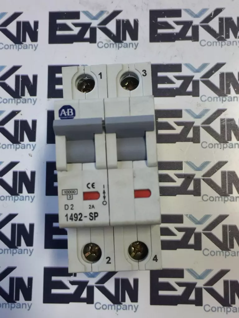 Allen Bradley 1492-SP2D020 SER.C Circuit Breaker. 480Y/277VAC 125VDC 2Amp 