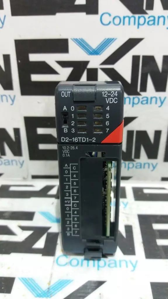 AutomationDirect D2-16TD1-2 Output Module, 16-Point 12-24VDC 