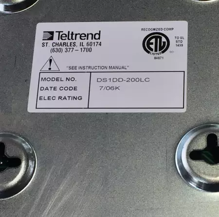 TELTREND DS1DD-200LCD PRODUCTS