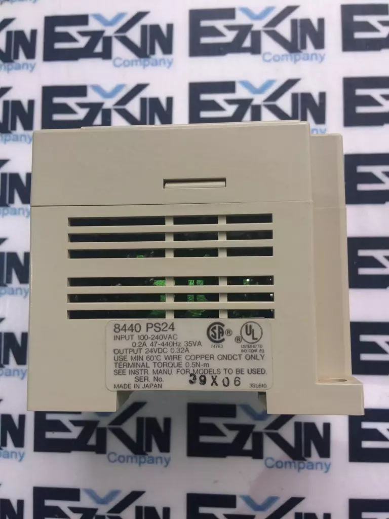 Square D 8440 PS24 Power Supply 100-240VAC/ 24VDC 0.32A 