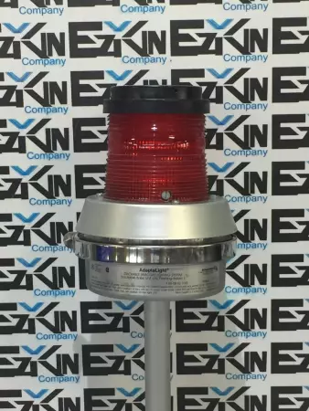 EDWARDS ADAPTALIGHT STACKABLE BEACON UNIT 101BS-G1 RED W/PULSATING HORN