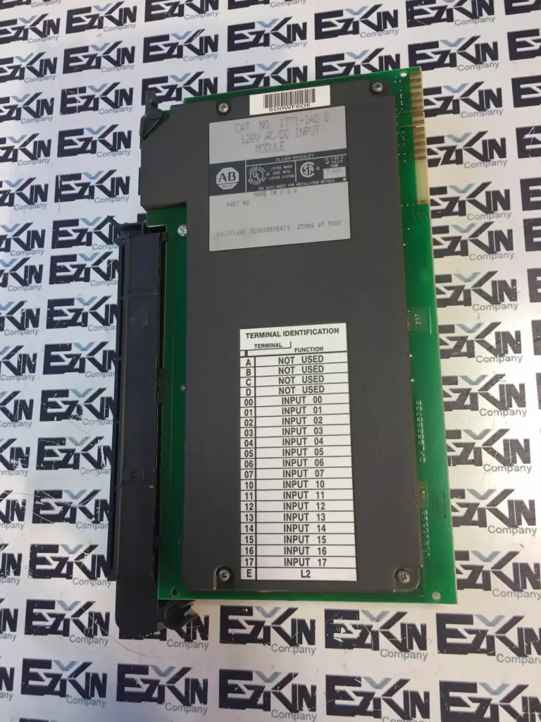 Allen-Bradley 1771-IAD B 120V AC/DC Input Module 
