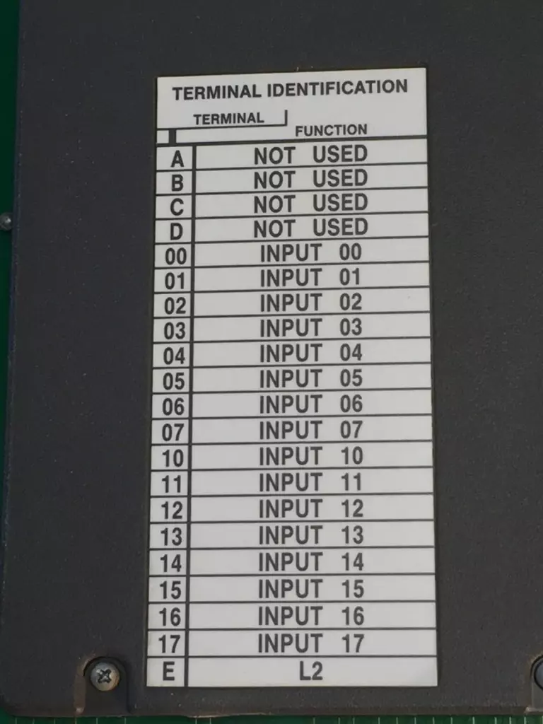 Allen-Bradley 1771-IAD B 120V AC/DC Input Module 