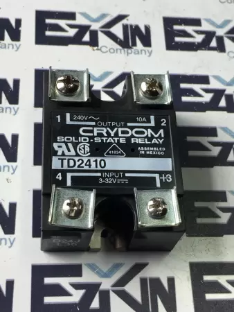 Crydom TD2410 Solid State Relay Input 3-32V Output 240V 10A 