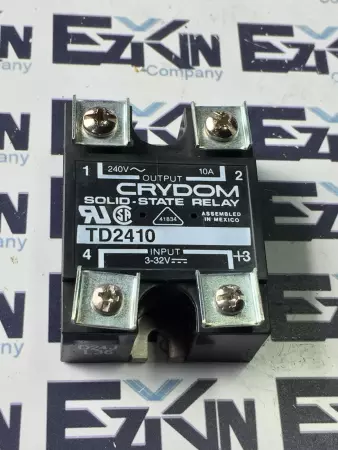 Crydom TD2410 Solid State Relay Input 3-32V Output 240V 10A 