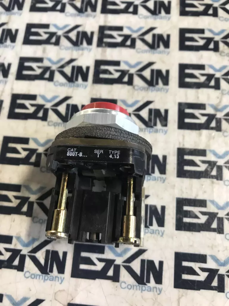 Allen-Bradley 800T-B... SER.T Momentary Red Contact Push Button 