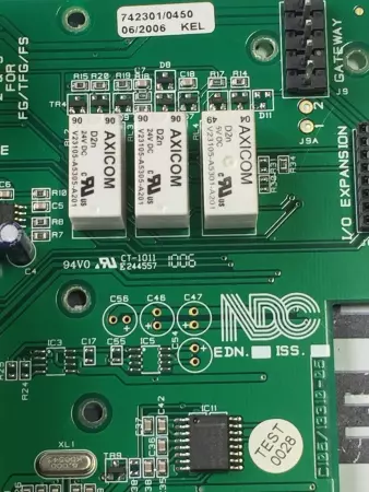 NDC C105/13310-05 PC Board 