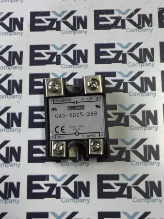 Crouzet GA5-6D25-288 Solid State Relay Input 3-32VDC Output 24-280VAC 25A 