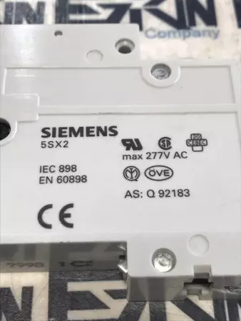 Siemens 5SX21 C2 Circuit Breaker 230V 2Amp 