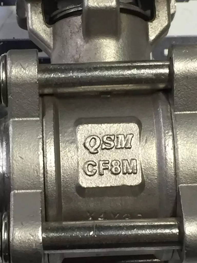 Tru-Flo QSM CF8M Stainless Steel Ball Valve 1