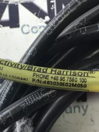 Brad Harrison 483030E02M050 Cable Assembly 