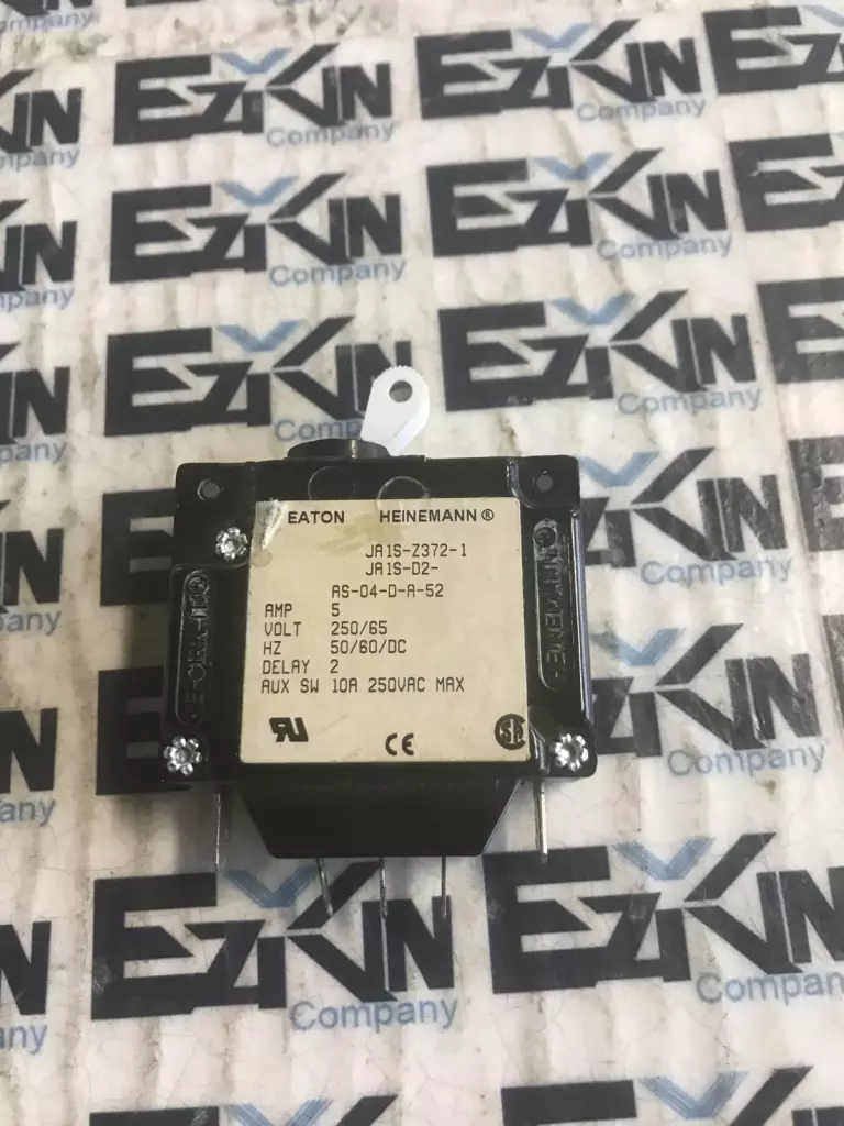 Heinemann JA1S-Z372-1 1-Pole Circuit Breaker, 250V AC 65DC 10A 