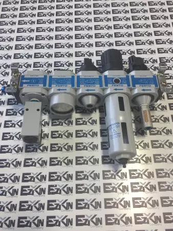 FESTO PNEUMATIC VALVE BLOCK LFR-D-MIDI/HE-D-MIDI/HEE-D-MIDI-24/HEL-D-MIDI/FRM-D