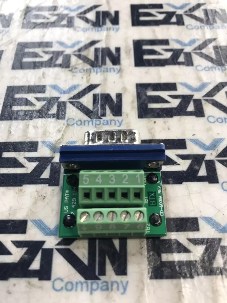 BTX CD-MX9M Max Blox™ Terminal Block Connector, 9-Pin 