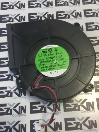 Japan Servo Co. Ltd. SCBD24Z4-507 Brushless DC Blower 24DCV 0.34A 8W 