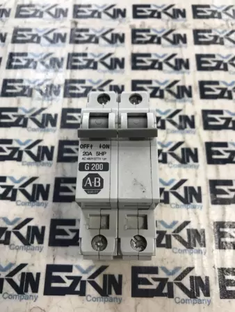 Allen Bradley 1492-CB2 SER,C G 200 Circuit Breaker 20A 277V 