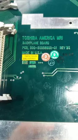 Toshiba America 500-50256902-01 REV. B2 Backplane Board 
