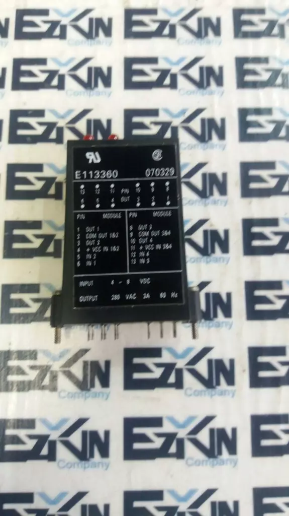 Analog Devices OA240QA Solid State Relay 4-Channel In 4-8VDC Out 280VAC 3Amp 